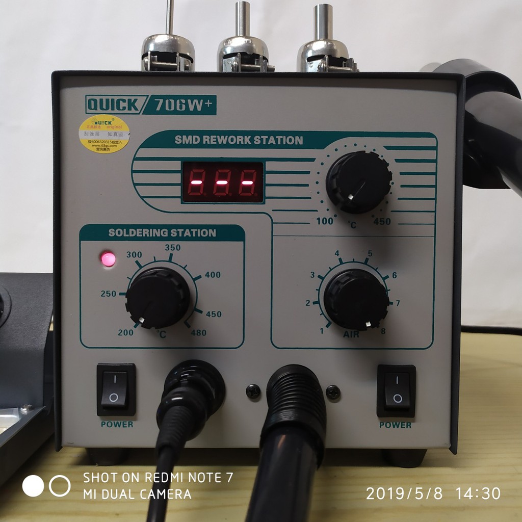 Máy khò và hàn 2 in 1 Quick 706W+