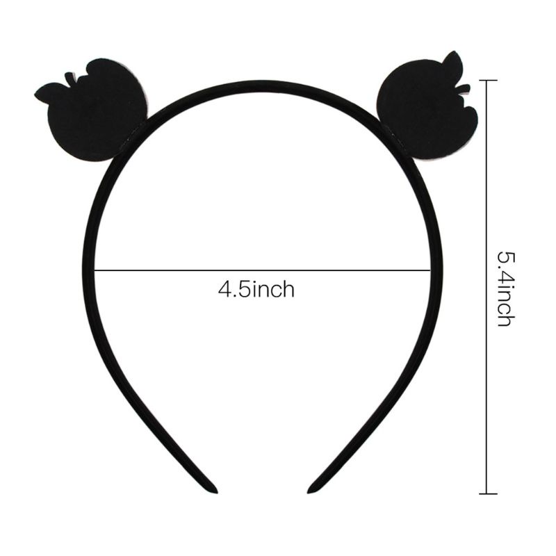 Băng Đô Tai Dơi / Bí Ngô / Mũ Phù Thủy Họa Tiết Hoạt Hình Lấp Lánh Hóa Trang Halloween Cho Người Lớn Và Trẻ Em