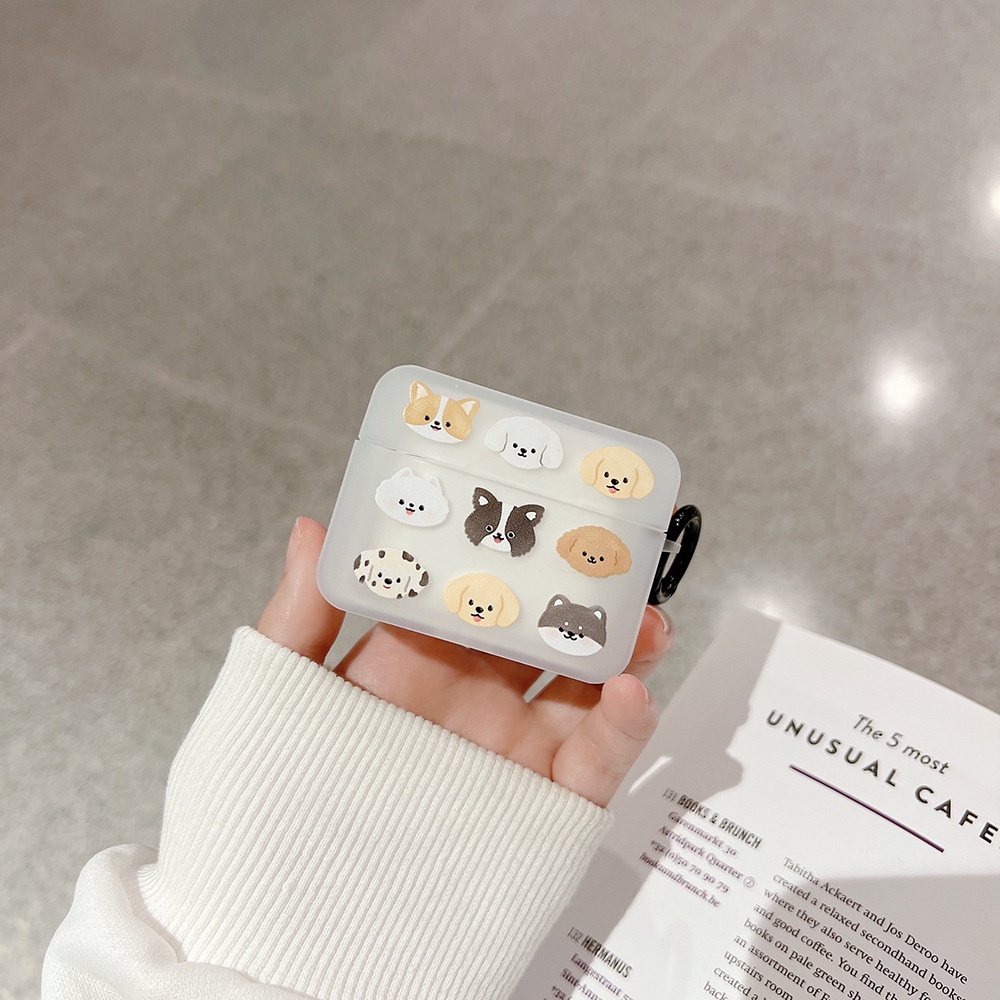 Vỏ Bảo Vệ Hộp Sạc Tai Nghe Bluetooth Airpods1 2 3 Pro Inpods 12 I12 Bằng Silicon TPU Mềm Trong Suốt
