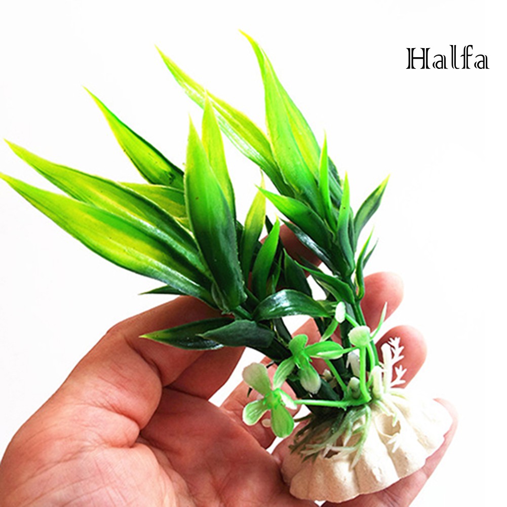 Cây Giả Trang Trí Bể Cá Bằng Nhựa Tiện Dụng