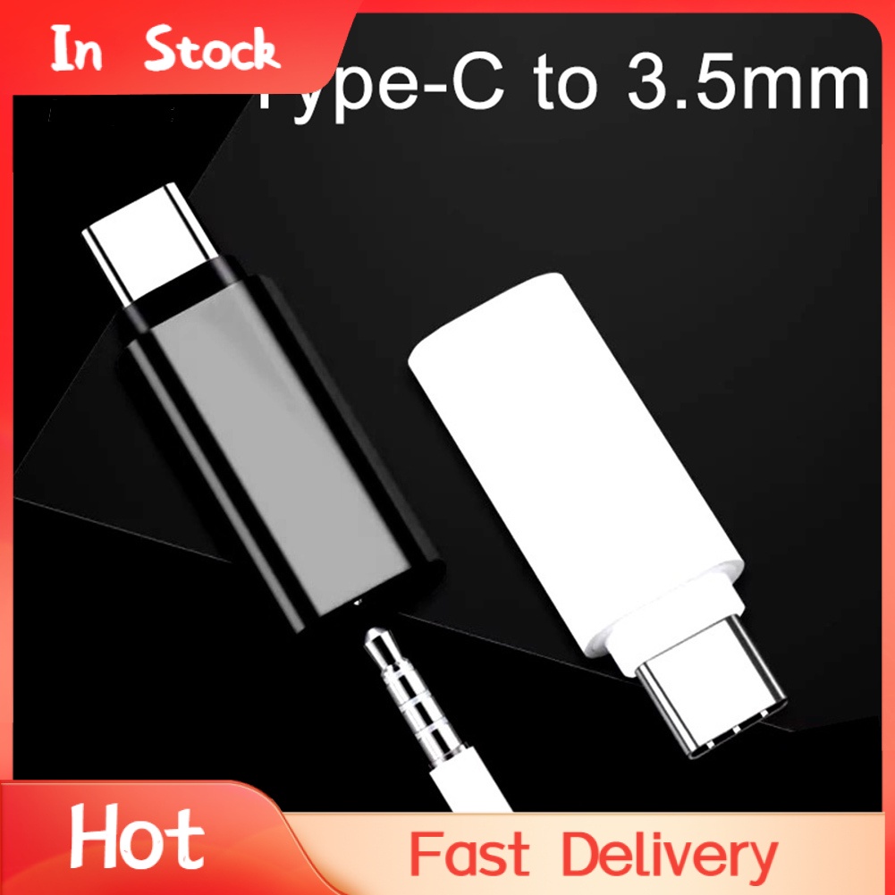 Đầu Chuyển Đổi Âm Thanh Loại C Sang 3.5mm Thông Dụng Cho Tai Nghe Điện Thoại