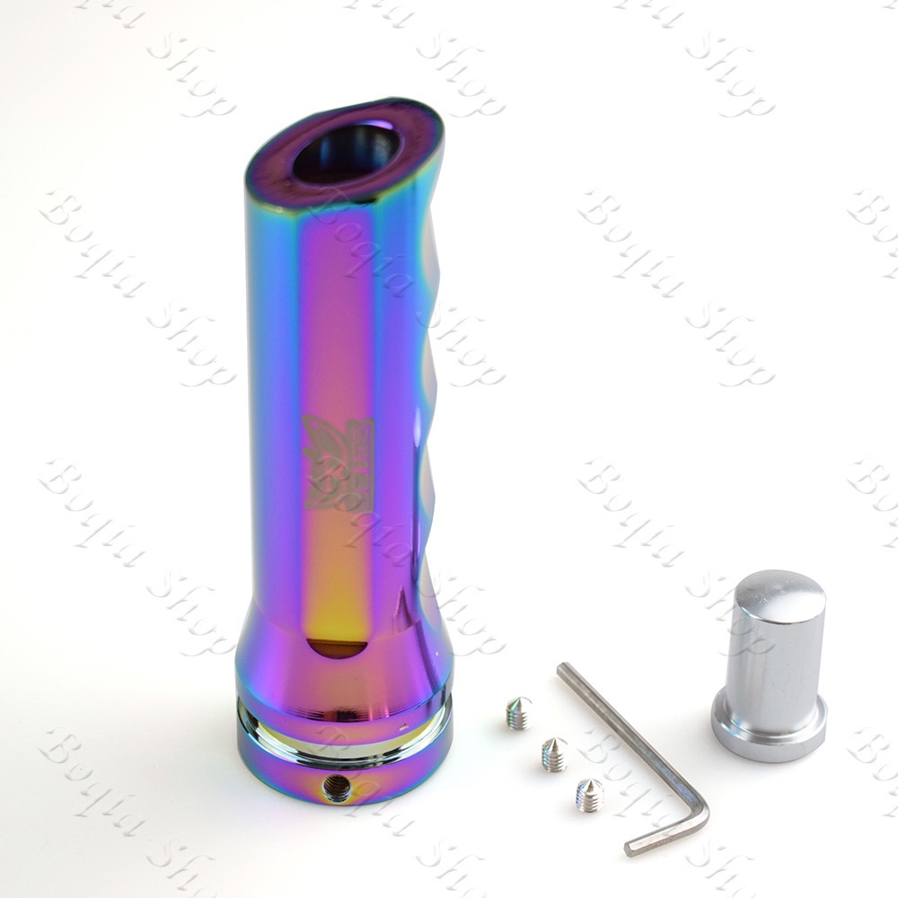 Momo Vỏ Bọc Phanh Tay Xe Hơi Bằng Titan Chống Trượt Màu Cầu Vồng Cho Cô Dâu