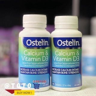 Viên canxi & vitamin d3 ostelin úc 130viên - ostelin calcium vitamin d3 bầu