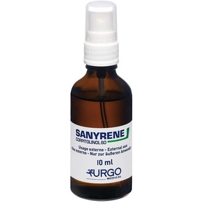 Urgo Sanyrene - Dung dịch dùng phòng ngừa loét da, da bị ban đỏ do tì đè, hăm tã ở trẻ em