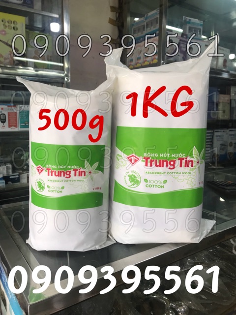 BÔNG GÒN TRUNG TÍN 100% COTTON 25g 100g