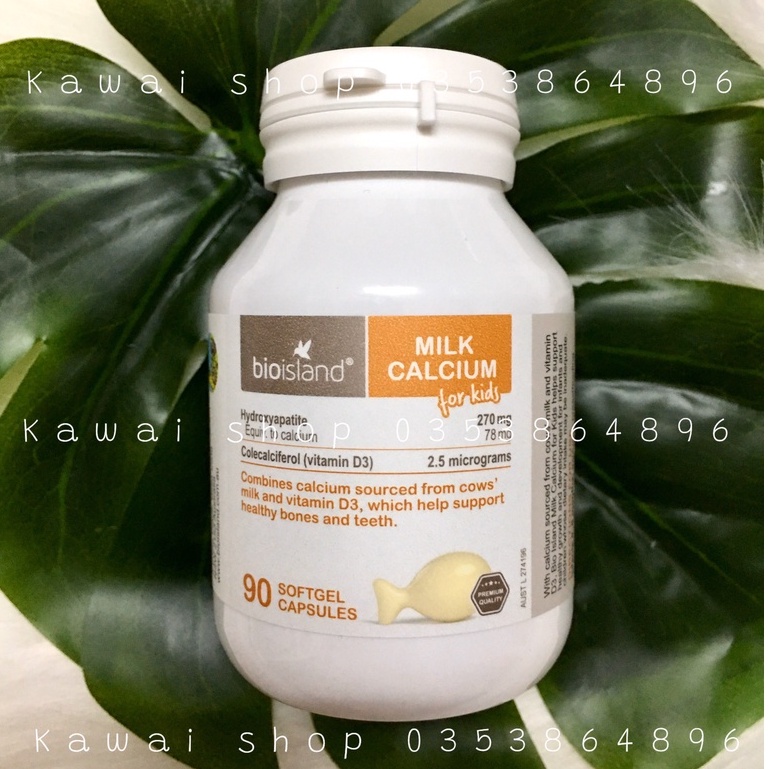Canxi Sữa Bio Island Milk Calcium Úc cho bé ( Canxi Bio)