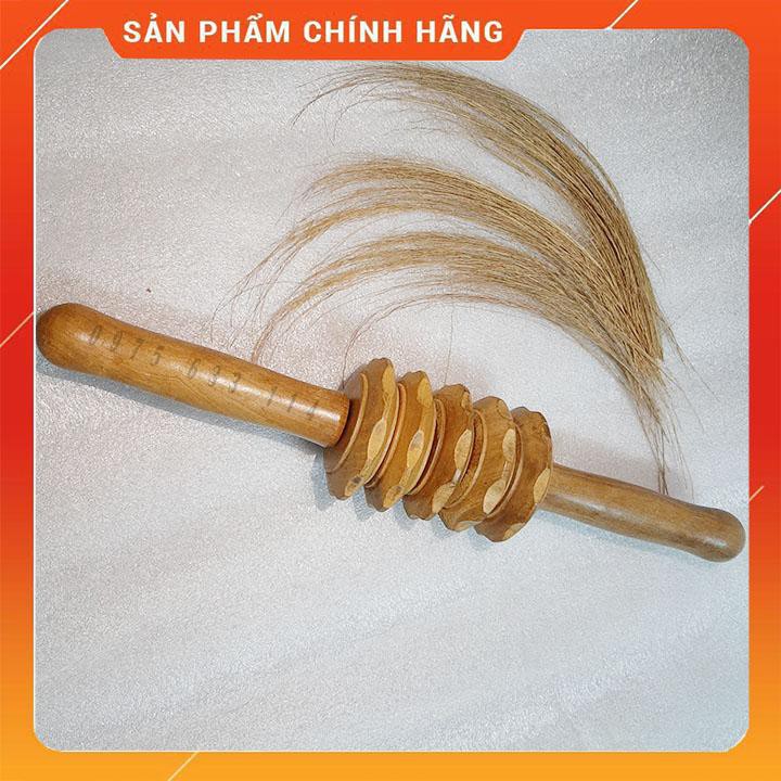 Dụng cụ massage chân tayFREESHIP Dụng cụ mát xa 5 bánh bằng gỗ chất lượng, giá rẻ