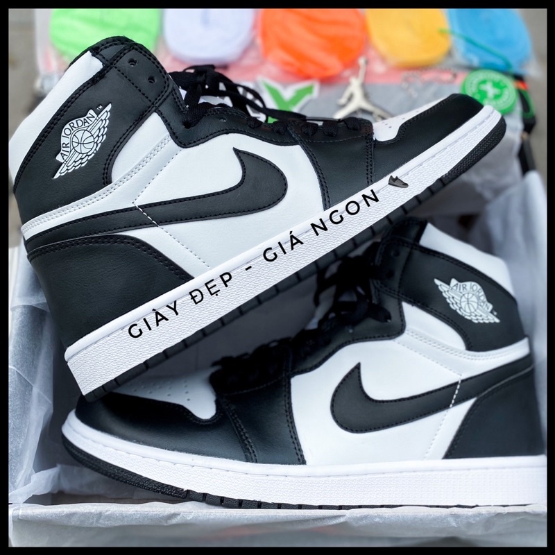 (Shop Giày Đẹp Giá Ngon) Giày jordan Panda + full box