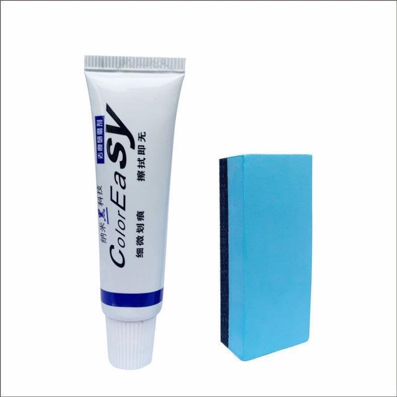 Kem Làm Mờ Vết Xước Xe Ô Tô,Xe Máy - Tặng Kèm Miếng Bọt Biển Đánh Bóng Xe