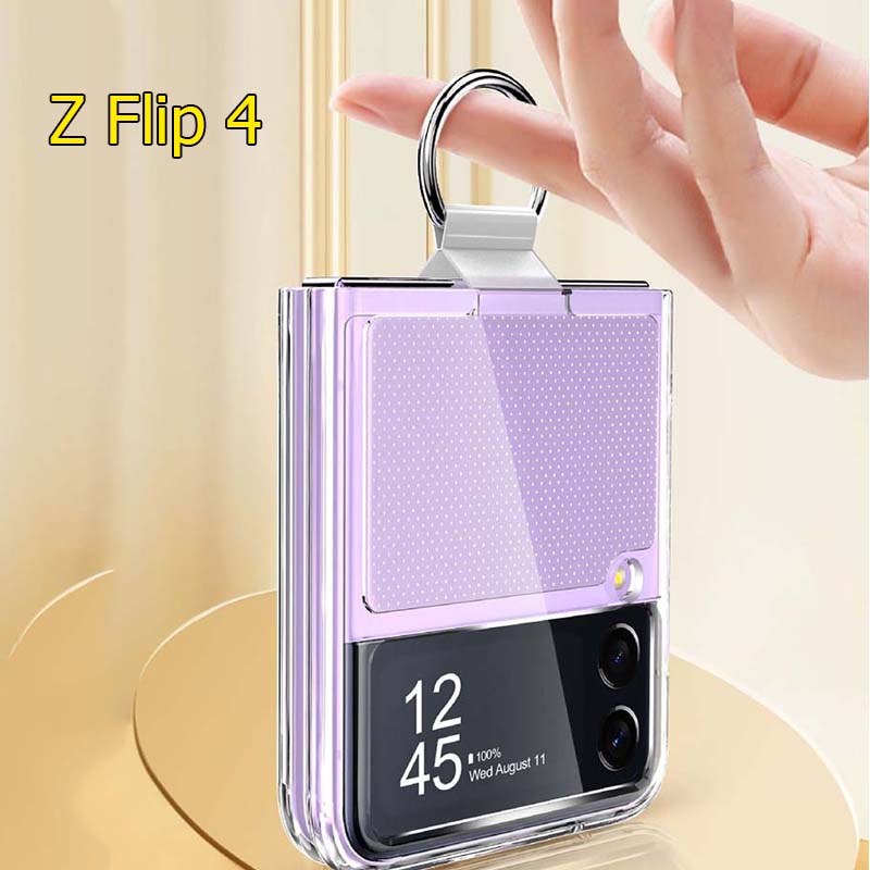 ốp samsung Z Flip 4 galaxy zFlip4 trong suốt chống sốc