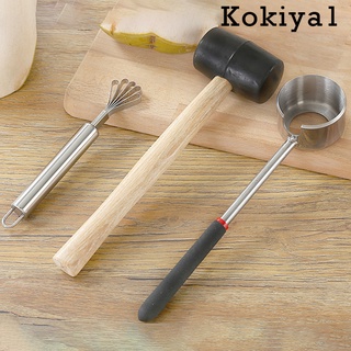 Dụng cụ mở vỏ dừa bằng thép không gỉ Dụng cụ nhà bếp búa 1
