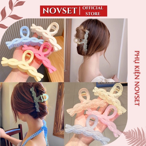 Kẹp Tóc Dạng Xoắn Phong Cách Hàn Quốc 2021 Cho Nữ [ MÃ C505 ]