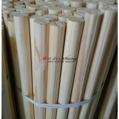 Thanh gỗ tròn, đường kính đủ size, dài 40cm,50cm,100cm, thanh gỗ thông tròn, làm macrame, mô hình, decor