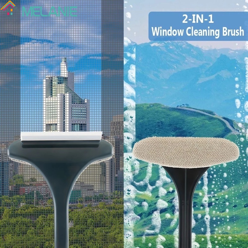 Cọ vệ sinh cửa kính 2 trong 1 tiện lợi