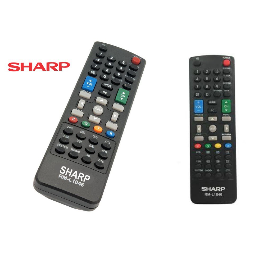 Sharp 1046 - Remote điều khiển Tivi Sharp RM-L1046