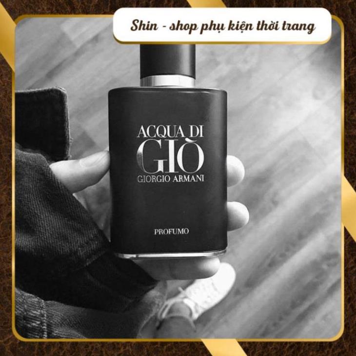 Nước hoa nam dầu thơm Giò Đen Aqua Di Gio Profumo 100ml