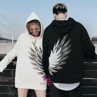 Áo Hoodie nỉ mẫu cánh chim cho cặp đôi siêu chất Giá sỉ