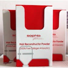 LẺ 01 GÓI BỘT COLLAGEN &amp; KERATIN PHỤC HỒI TÓC YẾU / NÁT SOPHIA