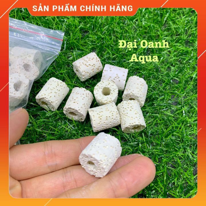 Sứ Lọc Trắng - Sứ Lọc Nước Bể Cá Cảnh (500G)