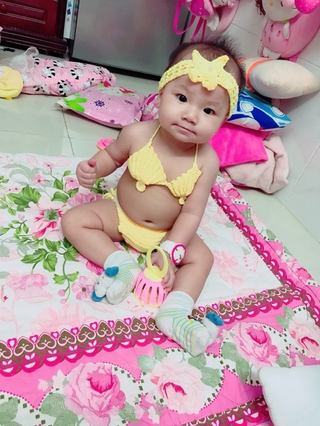 Set bikini vỏ sò