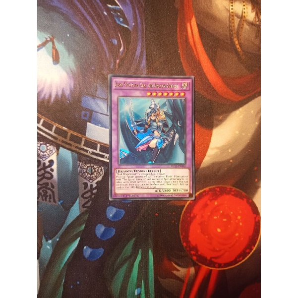 Thẻ bài Yugioh chính hãng Dark Magician Girl the Dragon Knight - DRL3-EN044 - Ultra Rare 1st Edition 