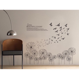 Decal hoa bồ công anh