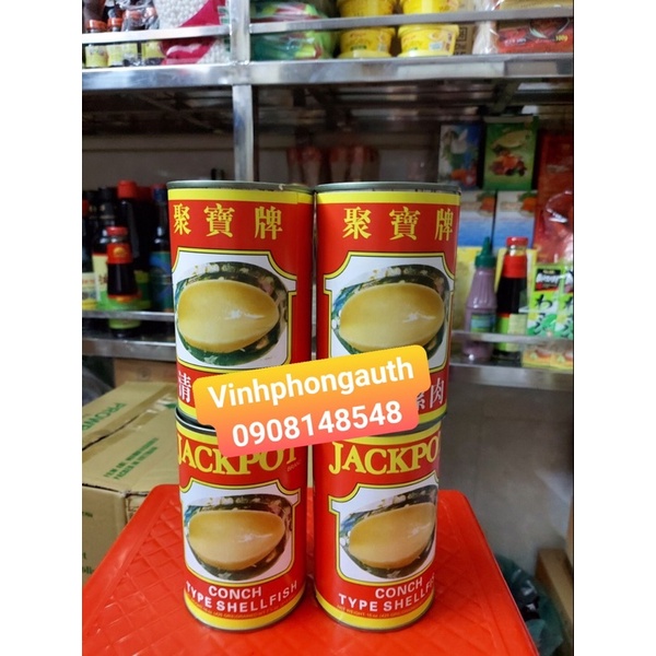 BÀO NGƯ JACKPOT 425G X 3 CON - ABALONE JACKPOT HONGKONG