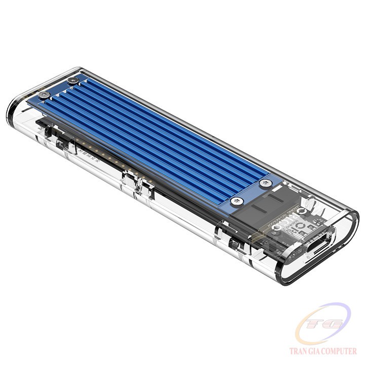 Hộp đựng ổ cứng M2 NVME ORICO TCM2-C3, USB 3.0 và USB Type C