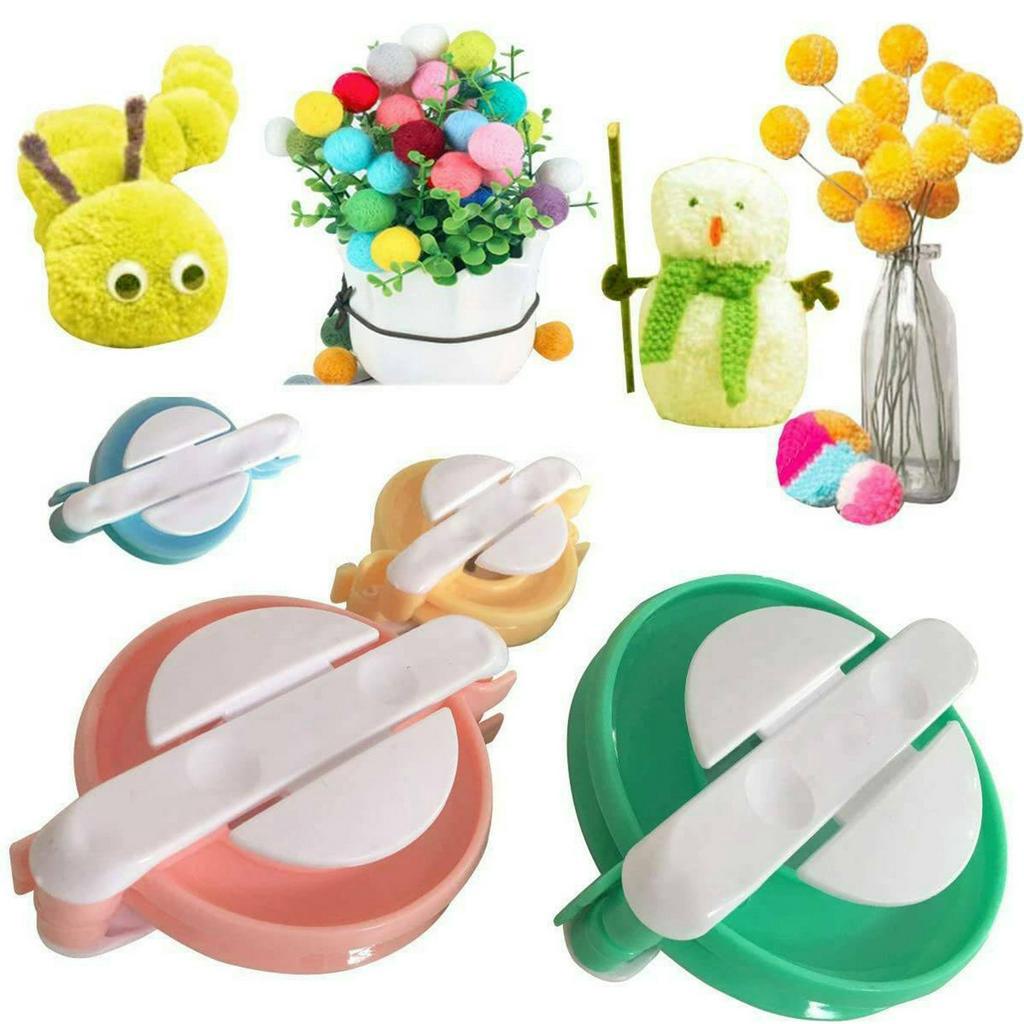 Bộ Dụng Cụ Làm Quả Cầu Bông 4 Kích Cỡ