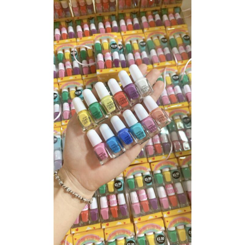 Set 12 sơn móng tay cho bé siêu siêu yêu
