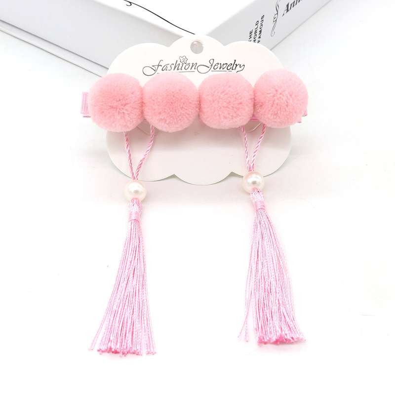 Kẹp Tóc Tua Rua Phong Cách Trung Hoa Cho Bé Gái