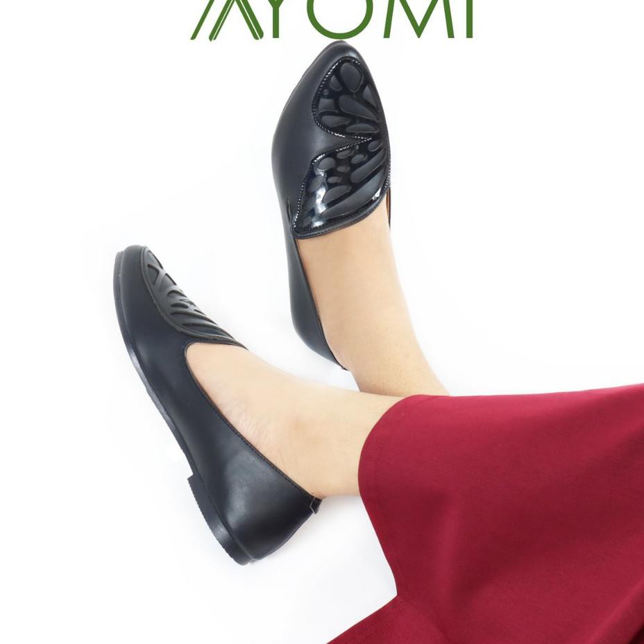 Giày Búp Bê Đế Bằng Abl43 Đính Nơ Xinh Xắn Cho Nữ | BigBuy360 - bigbuy360.vn