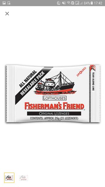 Kẹo con tàu Fisherman's Friend 25g