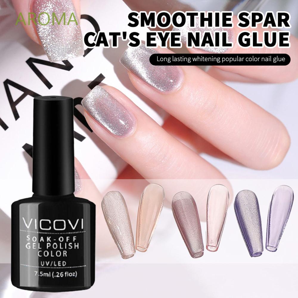 [Hàng mới về] Sơn móng tay gel uv 7.5ml mắt mèo lâu trôi sáng bóng