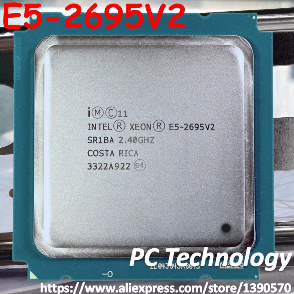 cpu e5 2697v2 / e5 2695v2 / e5 2680v2 / e5 2690 socket 2011 / tặng keo tản nhiệt