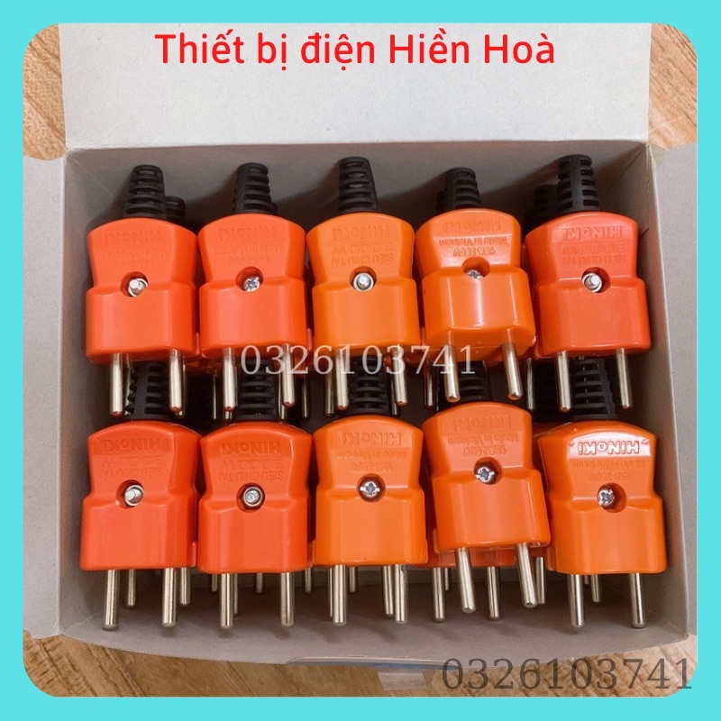 Phích cắm điện chịu tải 3000w - Phích cắm siêu chịu tải Hinoki