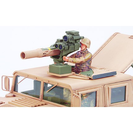 35267 Mô hình xe bọc thép quân sự 1/35 SCALE M1046 Humvee TOW Missile Carrier