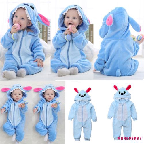 Áo Liền Quần Có Mũ Trùm Đầu Cho Bé Trai