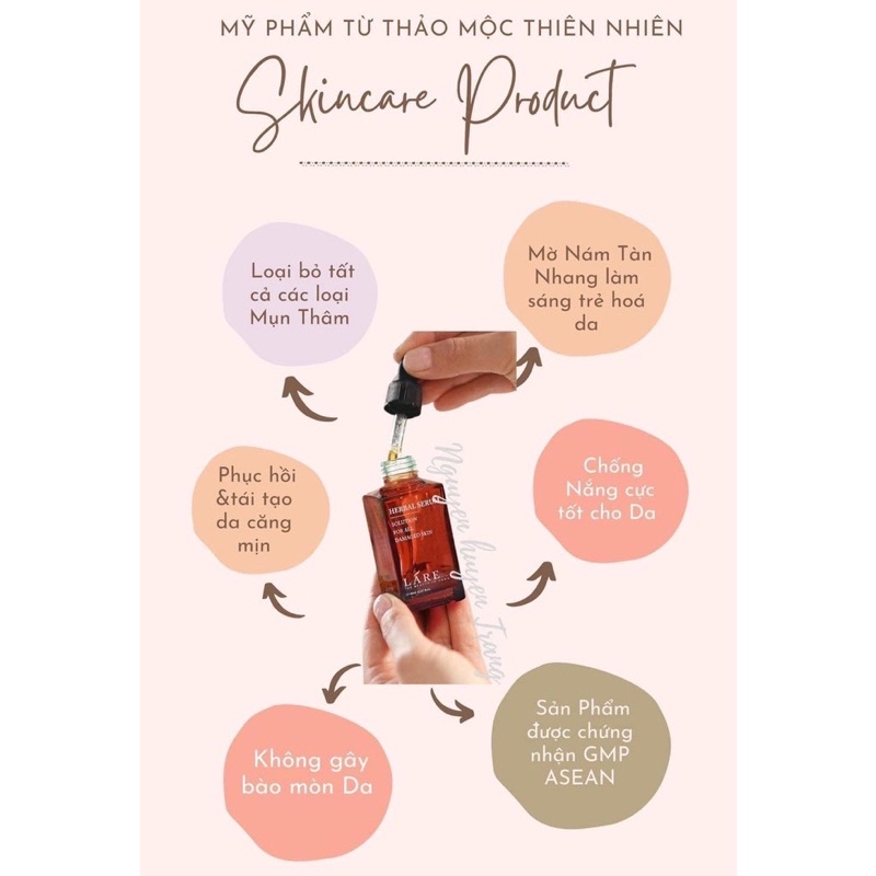 Combo Loại Bỏ Tàn Nhang, Nám của Láre Thanh Dược