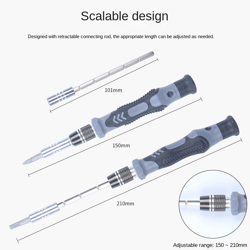 ♚❈Tuốc nơ vít đa năng Bộ điện thoại di động Máy tính bảo trì chuyên nghiệp Công cụ
