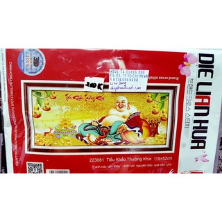 Tranh thêu phật di lạc- 223081