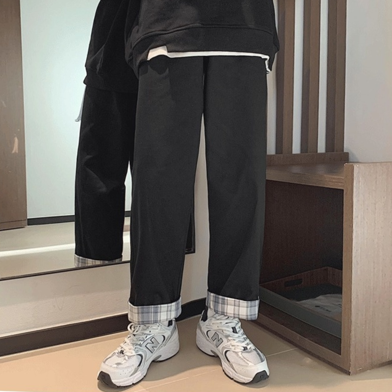 Quần Dài Họa Tiết Ca Rô Phong Cách Hàn Quốc Dành Cho Nam | BigBuy360 - bigbuy360.vn