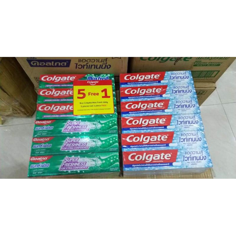 Kem đánh răng colgate thái lan