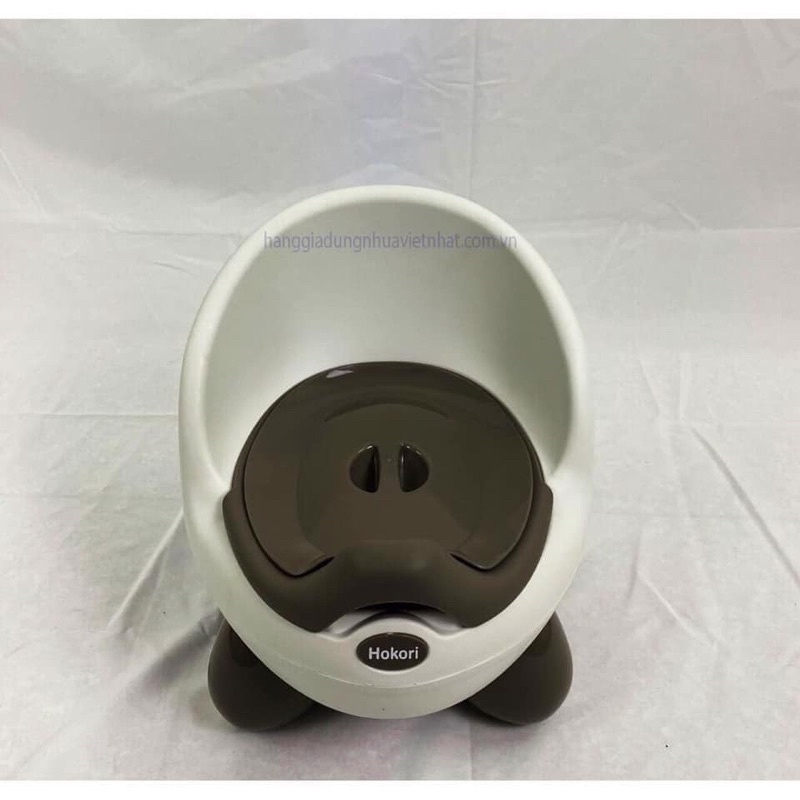 Bô vệ sinh trẻ em cho bé từ 6 tháng đến 5 tuổi chống trơn trượt có chỗ dựa và khay