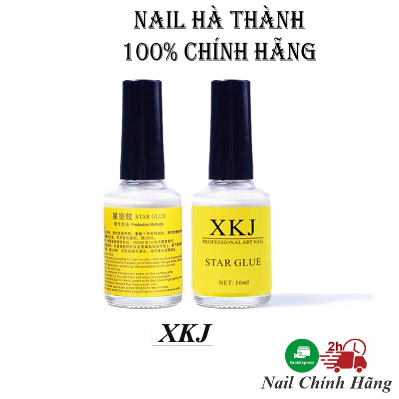 Keo dán foil, keo foil nail XKJ chính hãng 16ml