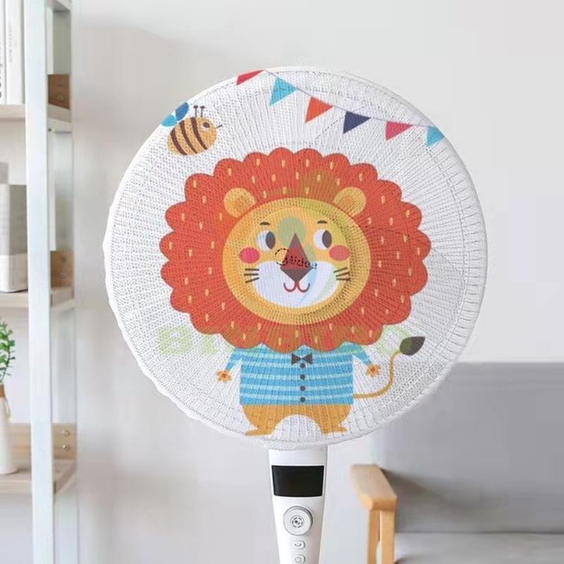 Lưới bọc quạt bảo vệ ngón tay bé có dây rút cho quạt loại to đường kính từ 40 đến 45 cm