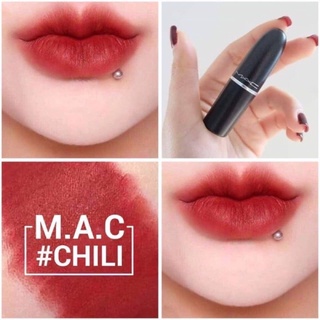 Set son MAC Chili, Lady Danger & Velvet Teddy