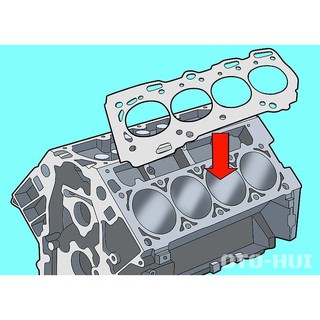 Ron nắp quy lát động cơ 4D94 (Gioăng nắp máy)