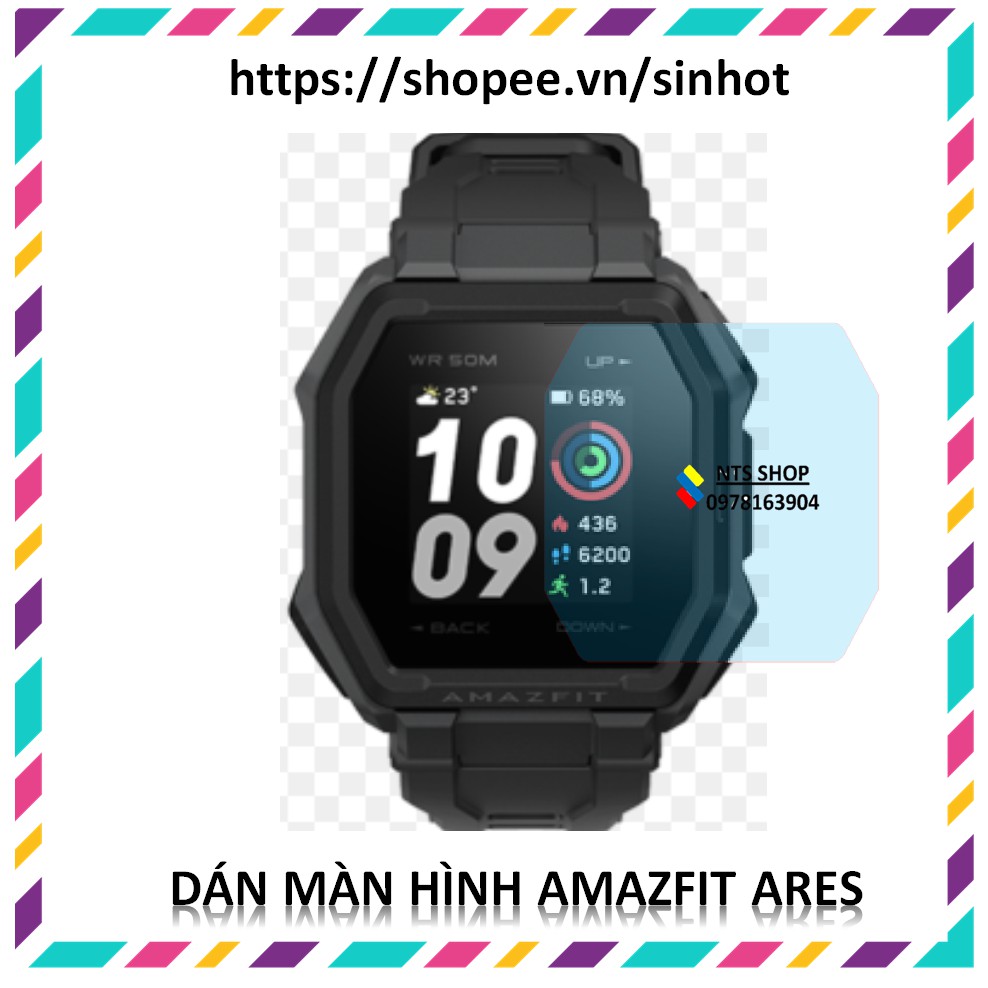 Dán cường lực nano Amazfit Ares