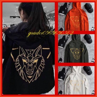 Áo khoác dù form rộng hades unisex